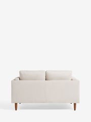 Tweedy Plain Light Natural Kayden Compact 2 Seater Sofa In A Box - Image 7 of 7