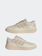 adidas Cream Sportswear Osade Trainers - Image 5 of 9