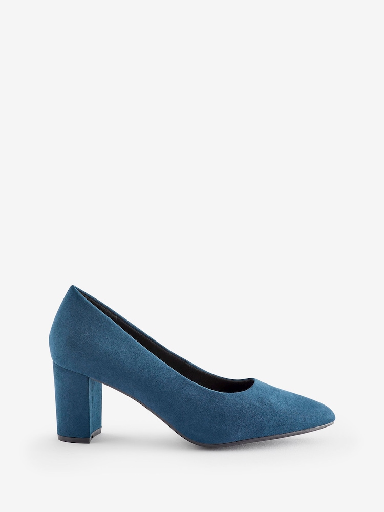Zapatos de salón cómodos y flexibles de corte ancho de JD Williams - Imagen 4 de 4 Zapatos de salón cómodos y flexibles de corte ancho de JD Williams - Imagen 4 de 4