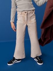 Stein/Natur - Ausgestellte Jeans (3-16 J.) - Bild 3 von 7