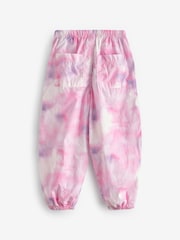 Pink Tie Dye Parachute Cargo Trousers (3-16yrs) - Image 5 of 6