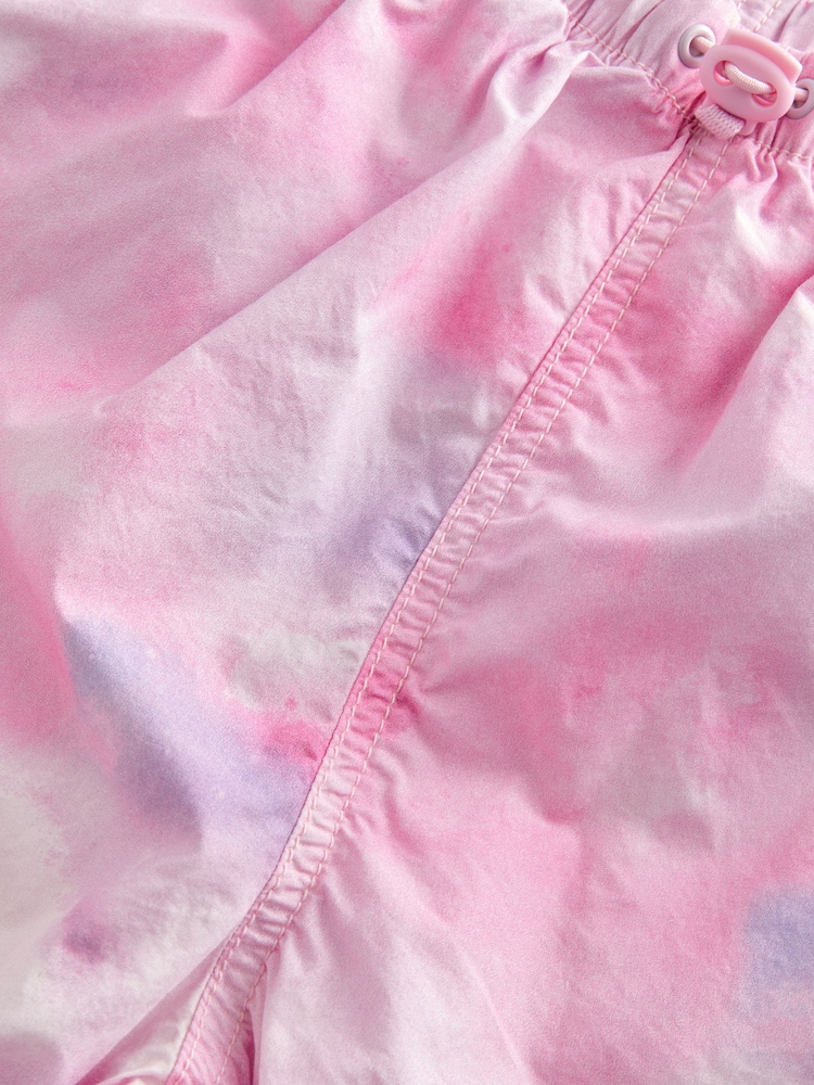 Pink Tie Dye Parachute Cargo Trousers (3-16yrs) - Image 6 of 6
