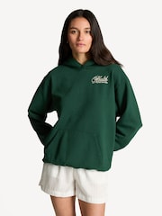 Sporty & Rich Green Health Script Hoodies - Image 1 of 6
