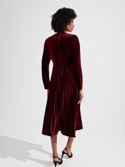 Hobbs Red Petite Rosalie Dress - Image 2 of 4