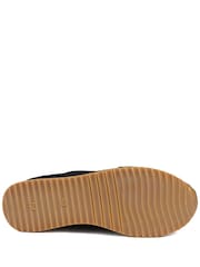 Jones Bootmaker Blue Alenya Suede Leather Lace Up Trainers - Image 5 of 5