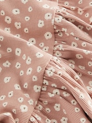Neutral Ribbed Jersey Dress (3mths-7yrs) - Image 8 of 8