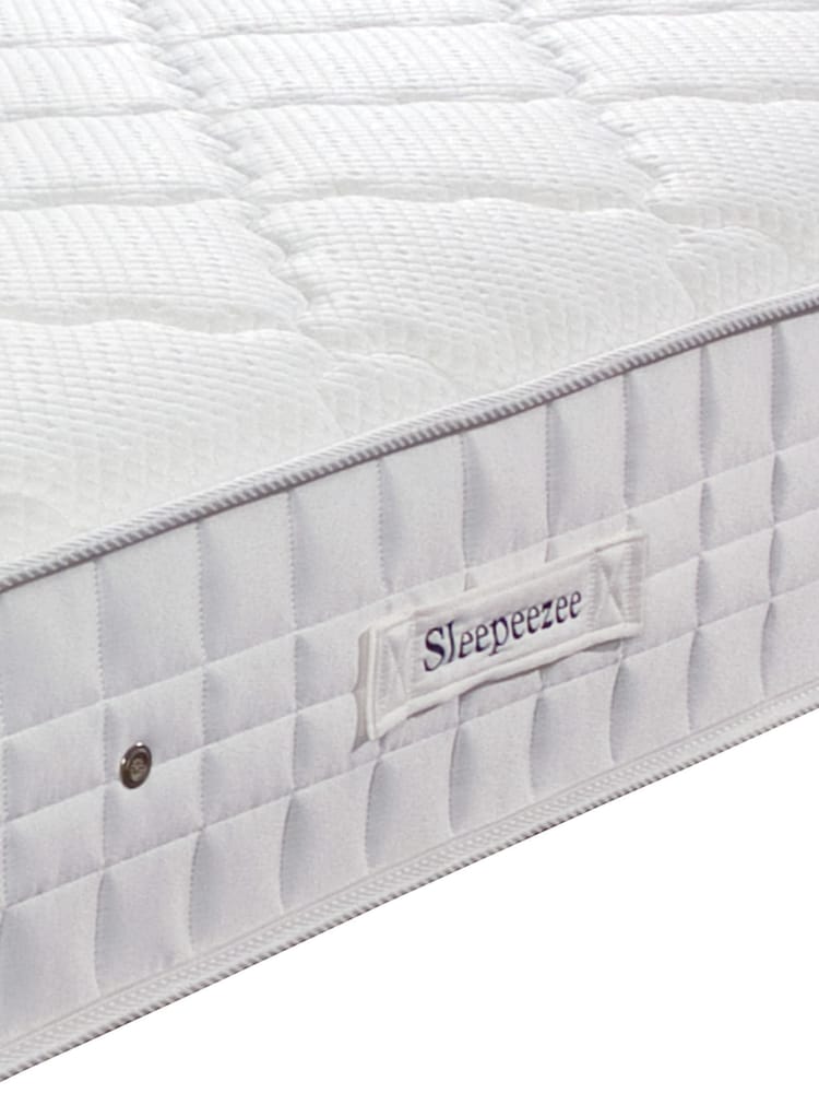 Sleepeezee Yellow Memory Ultra 2500 Graphite Memory Mattress and 2 Drawer Divan Base Set - Image 6 of 6