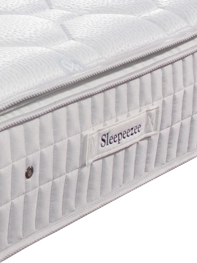Sleepeezee Yellow Cooluxe 2000 Staycool™ Mattress and 2 Drawer Divan Base Set - Image 6 of 6