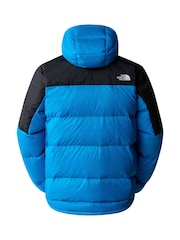 The North Face Black/Blue Diablo Down Padded Hooded Jacket - Image 2 of 2