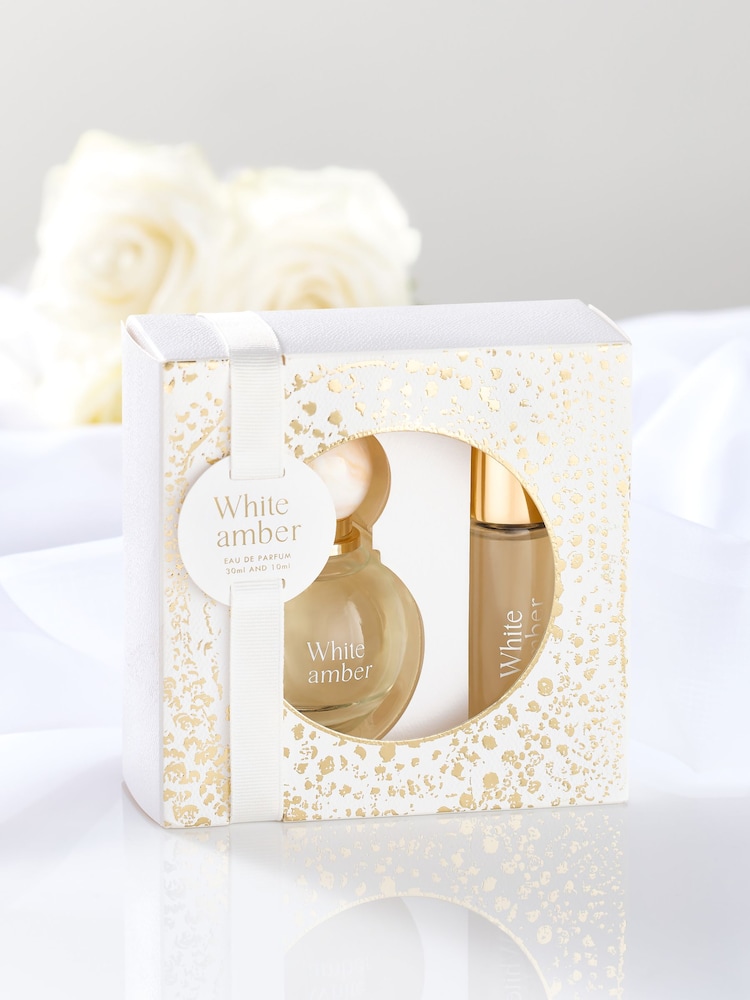 White Amber 10ml and 30ml Perfume Gift Set - Image 1 of 4