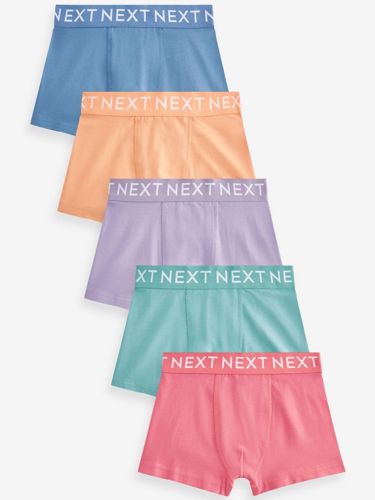 Muted Brights Trunks 5 Pack (2-16yrs) - Image 1 of 1 Muted Brights Trunks 5 Pack (2-16yrs) - Image 1 of 1