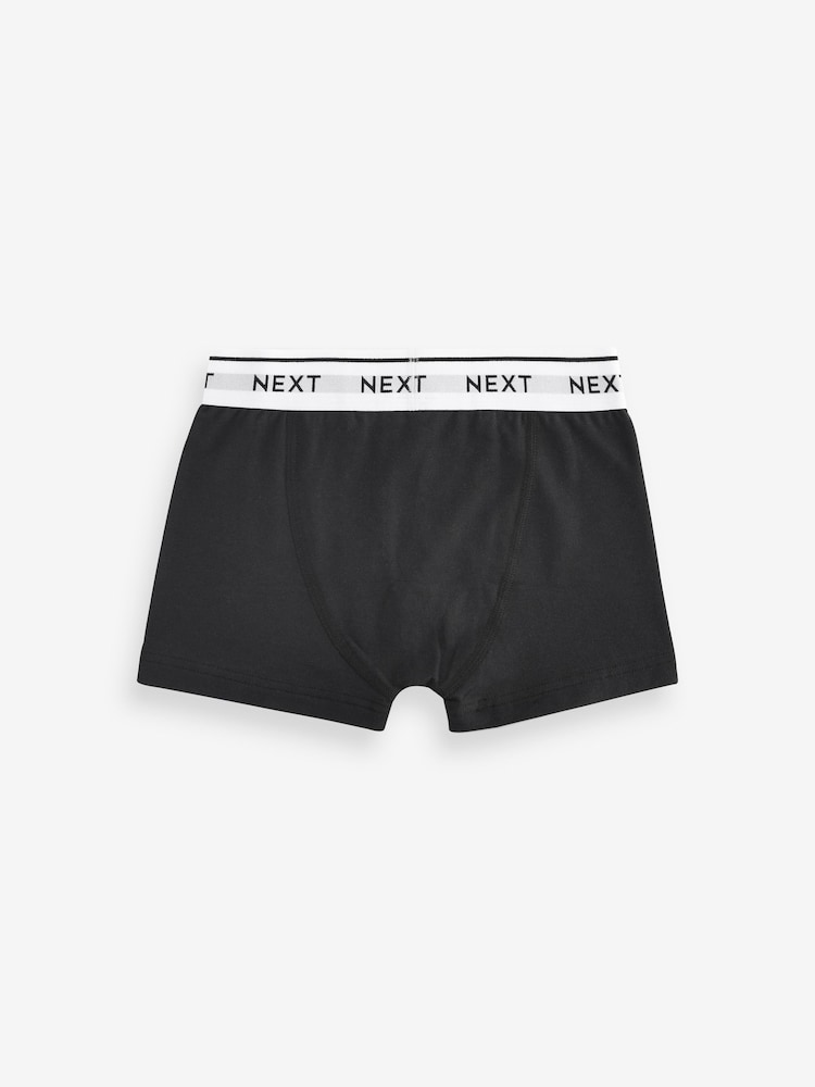 Monochrome Trunks 7 Pack (2-16yrs) - Image 2 of 3