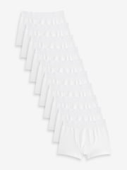 White Trunks 10 Pack (1.5-16yrs) - Image 1 of 4