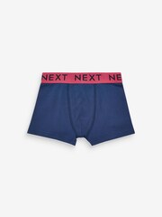 Navy Bright Waistband Trunks 10 Pack (3-16yrs) - Image 8 of 11
