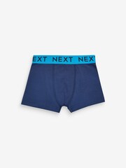 Navy Bright Waistband Trunks 10 Pack (3-16yrs) - Image 9 of 11