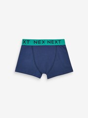 Navy Bright Waistband Trunks 10 Pack (3-16yrs) - Image 10 of 11
