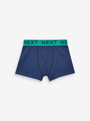 Navy Bright Waistband Trunks 10 Pack (3-16yrs) - Image 1 of 11