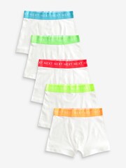 Bunter Taillenbund, Weiß - Unterhosen 5er-Pack (2–16Jahre) - Bild 1 von 1
