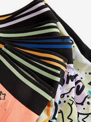 Dino Graffiti Print Trunks 7 Pack (2-14yrs) - Image 10 of 10