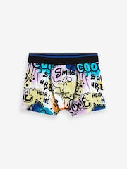 Dino Graffiti Print Trunks 7 Pack (2-14yrs) - Image 3 of 10