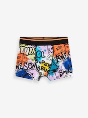 Dino Graffiti Print Trunks 7 Pack (2-14yrs) - Image 4 of 10