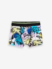 Dino Graffiti Print Trunks 7 Pack (2-14yrs) - Image 5 of 10