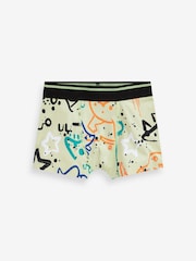 Dino Graffiti Print Trunks 7 Pack (2-14yrs) - Image 6 of 10