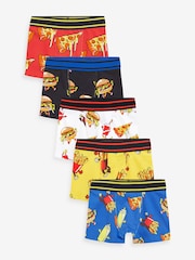 Fast Food Print Trunks 5 Pack (1.5-16yrs) - Image 1 of 1