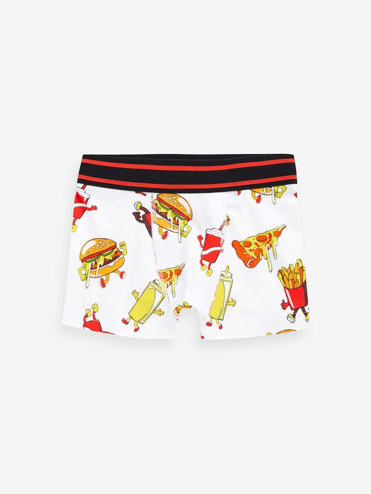 Fast Food Print Trunks 5 Pack (1.5-16yrs) - Image 2 of 8