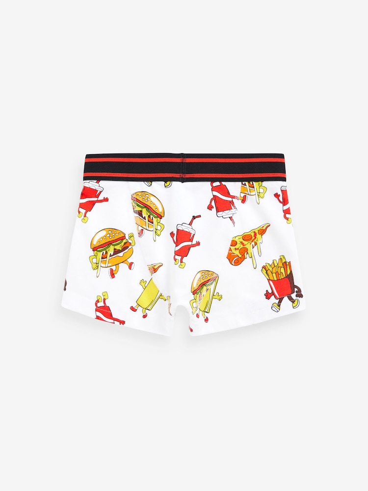 Fast Food Print Trunks 5 Pack (1.5-16yrs) - Image 3 of 8