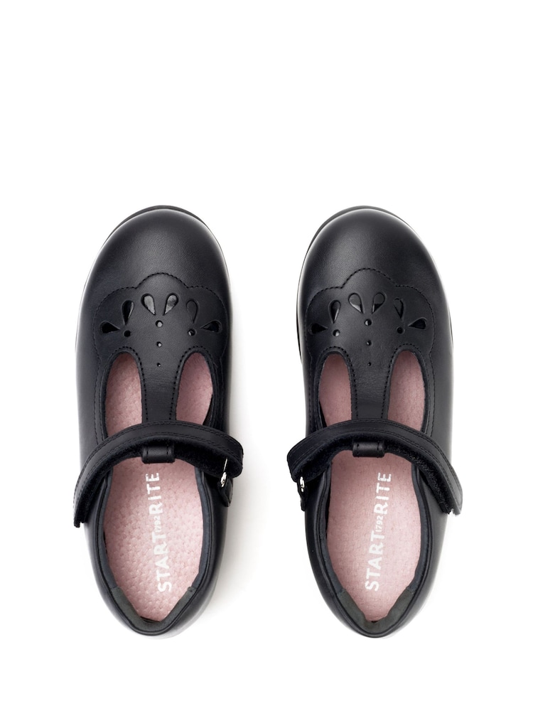 Start-Rite Multi Fit Poppy Leather T Bar School Shoes - Image 3 of 4