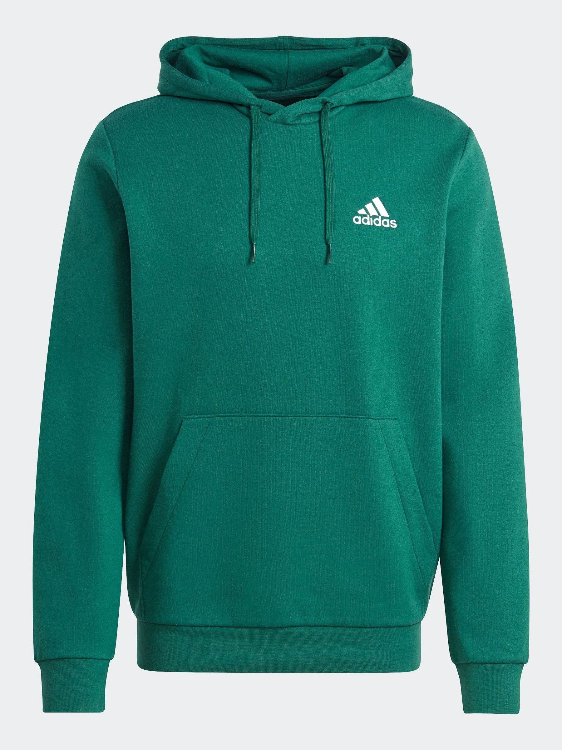 Buy adidas Dark Green Essential Fleece Hoodie from Next Singapore