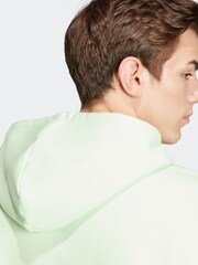 adidas Lime Sportswear Essentials Feel Cozy Fleece Hoodie - Image 5 of 7