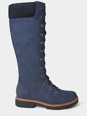 Joe Browns Blue A Nip In The Wind Lace Up Boots - Image 1 of 1
