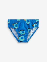 Bright Primary Print 100% Cotton Briefs 5 Pack (1.5-10yrs) - Image 2 of 8