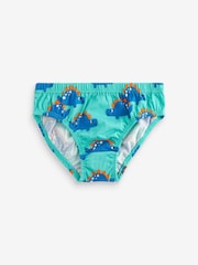 Bright Primary Print 100% Cotton Briefs 5 Pack (1.5-10yrs) - Image 7 of 8