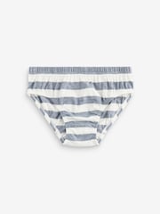 Blue Stars and Stripes 100% Cotton Briefs 10 Pack (1.5-10yrs) - Image 4 of 8