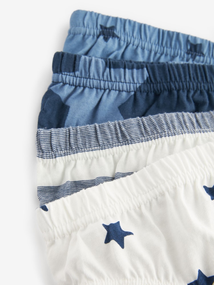Blue Stars and Stripes Briefs 10 Pack (1.5-10yrs) - Image 8 of 8 Blue Stars and Stripes Briefs 10 Pack (1.5-10yrs) - Image 8 of 8