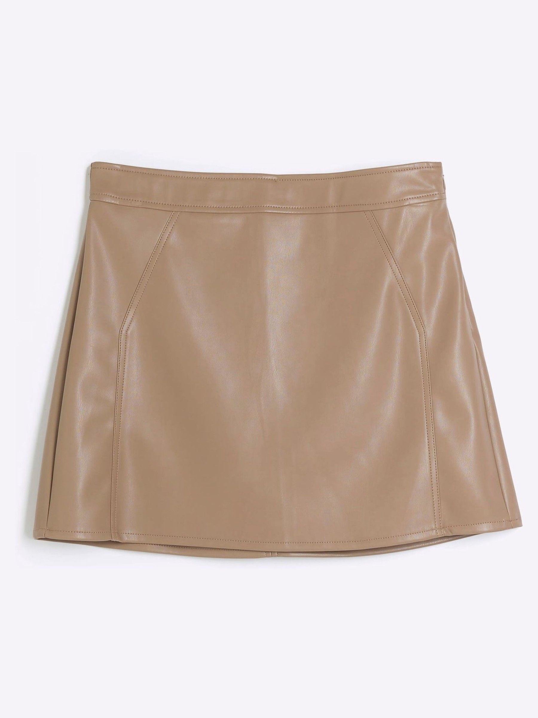 River island leather mini skirt hotsell