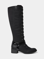 Joe Browns Black Liberty Street Lace Up Boots - Image 2 of 4