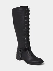 Joe Browns Black Liberty Street Lace Up Boots - Image 3 of 4