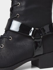 Joe Browns Black Liberty Street Lace Up Boots - Image 4 of 4