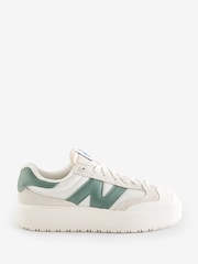 New Balance White/Red Womens CT302 Trainers - Image 1 of 6
