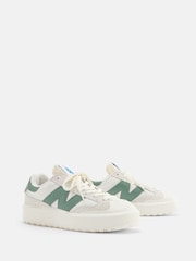 New Balance White/Red Womens CT302 Trainers - Image 3 of 6