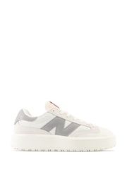 New Balance White/Grey Womens CT302 Trainers - Image 2 of 6