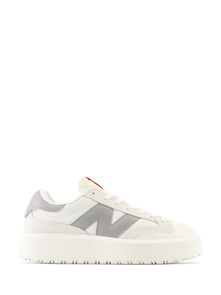 New Balance White/Grey Womens CT302 Trainers - Image 2 of 6