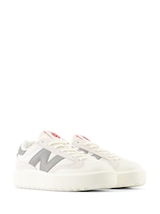 New Balance White/Grey Womens CT302 Trainers - Image 4 of 6