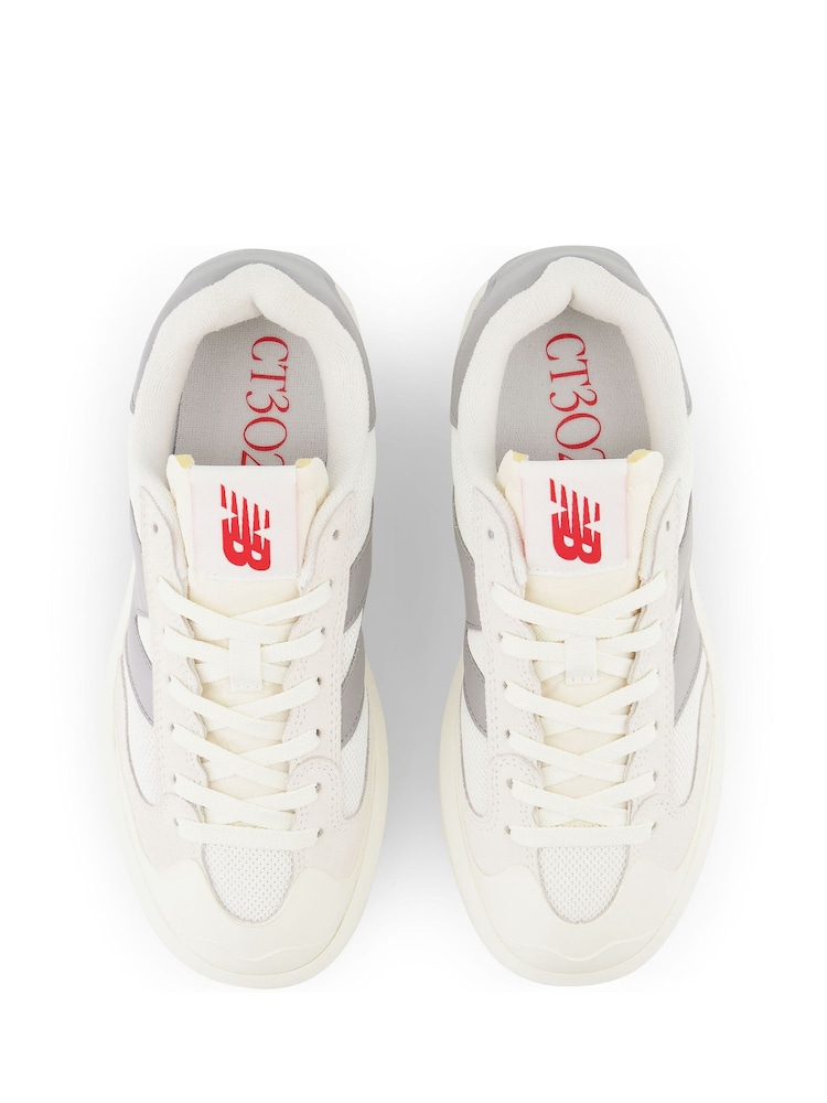 New Balance White/Grey Womens CT302 Trainers - Image 6 of 6