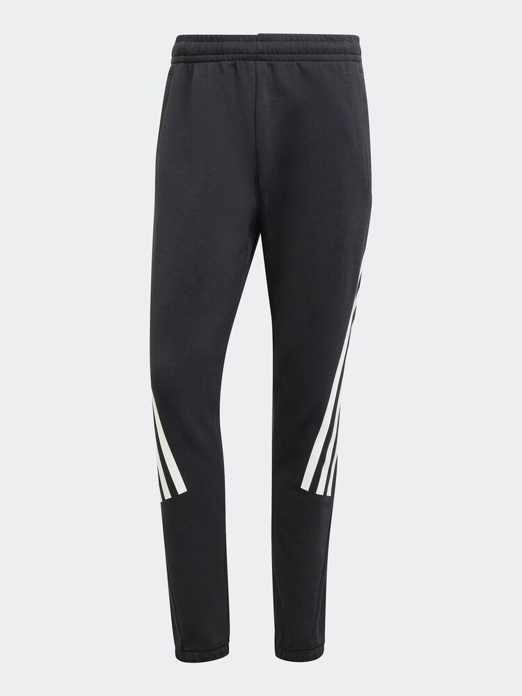 adidas Black Sportswear Future Icons 3-Stripes Joggers - Image 3 of 3