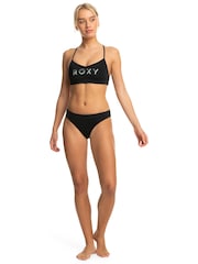 Roxy Active Black Bikini Bottoms - Image 5 of 6